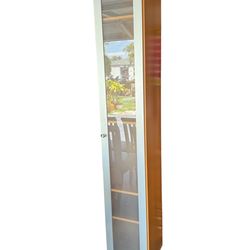 Like NEW Tall 6-layer shelf Glazed door kitchen Cupboard | pantry.