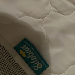 Playmat Babies and Toddlers, 36"x36", Mini Baby Play Yard with Pull-Up Ring 