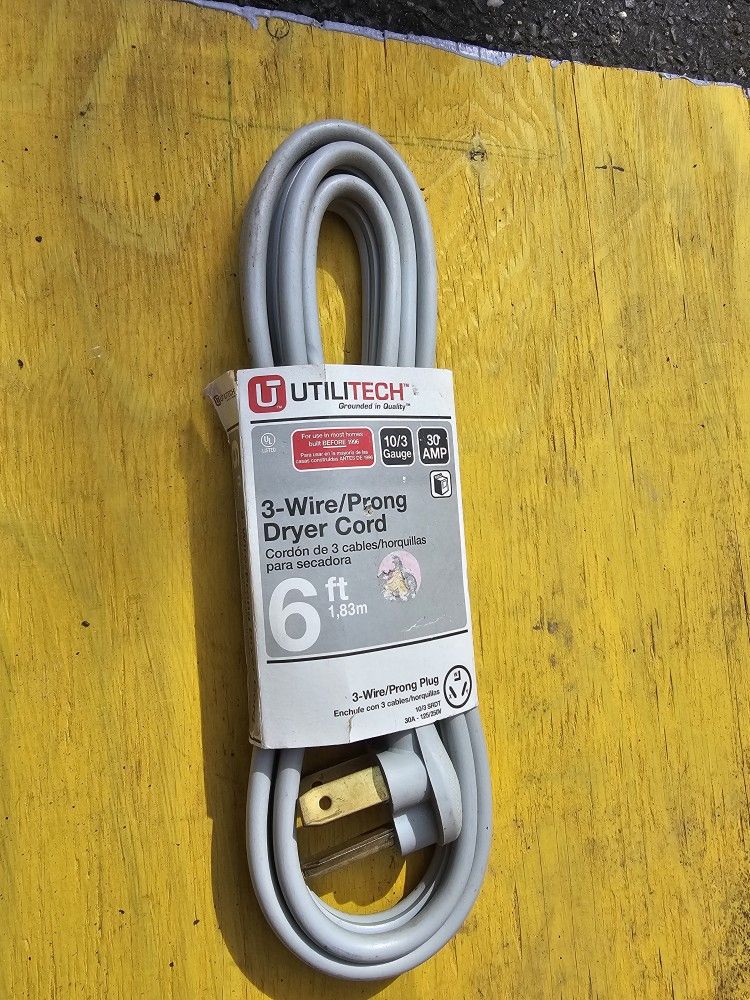 Dryer And Electric Stove Wire