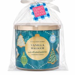 Vanilla Balsam - 3 Wick Candle