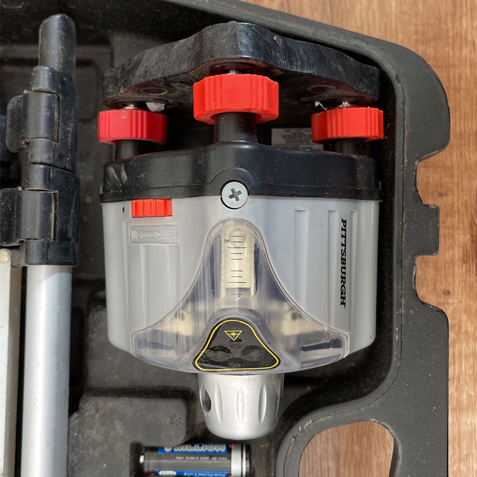 Pittsburgh motorized 2024 rotary laser level