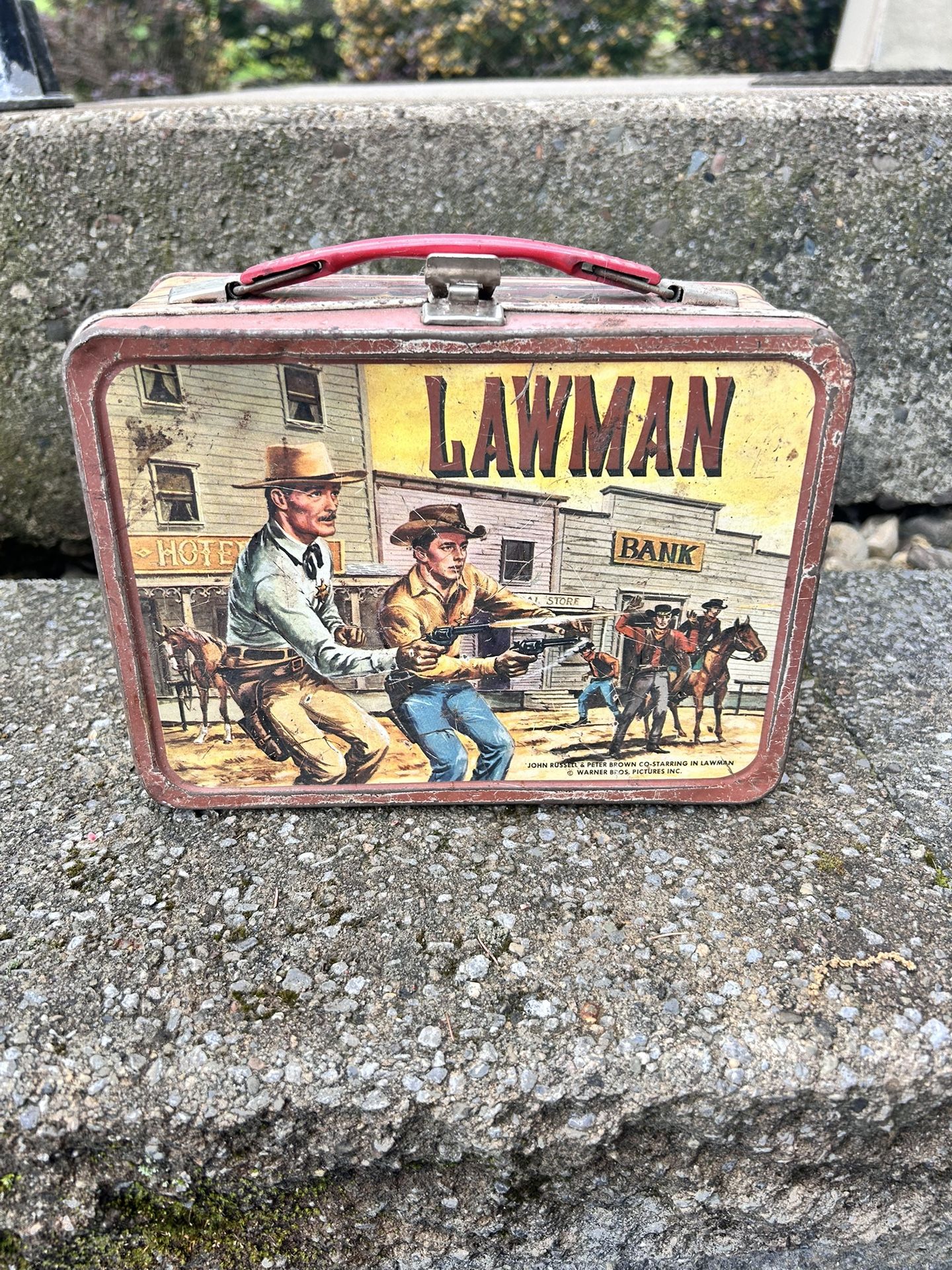 Vintage Law Man Lunchbox ñ Monroeville