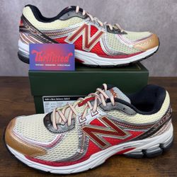 New Balance 860v2 Aime Leon Dore Red Size 11 ML860AD2 ALD Men’s Sneakers OG Rare