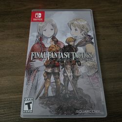 Final Fantasy Tactics Nintendo Switch