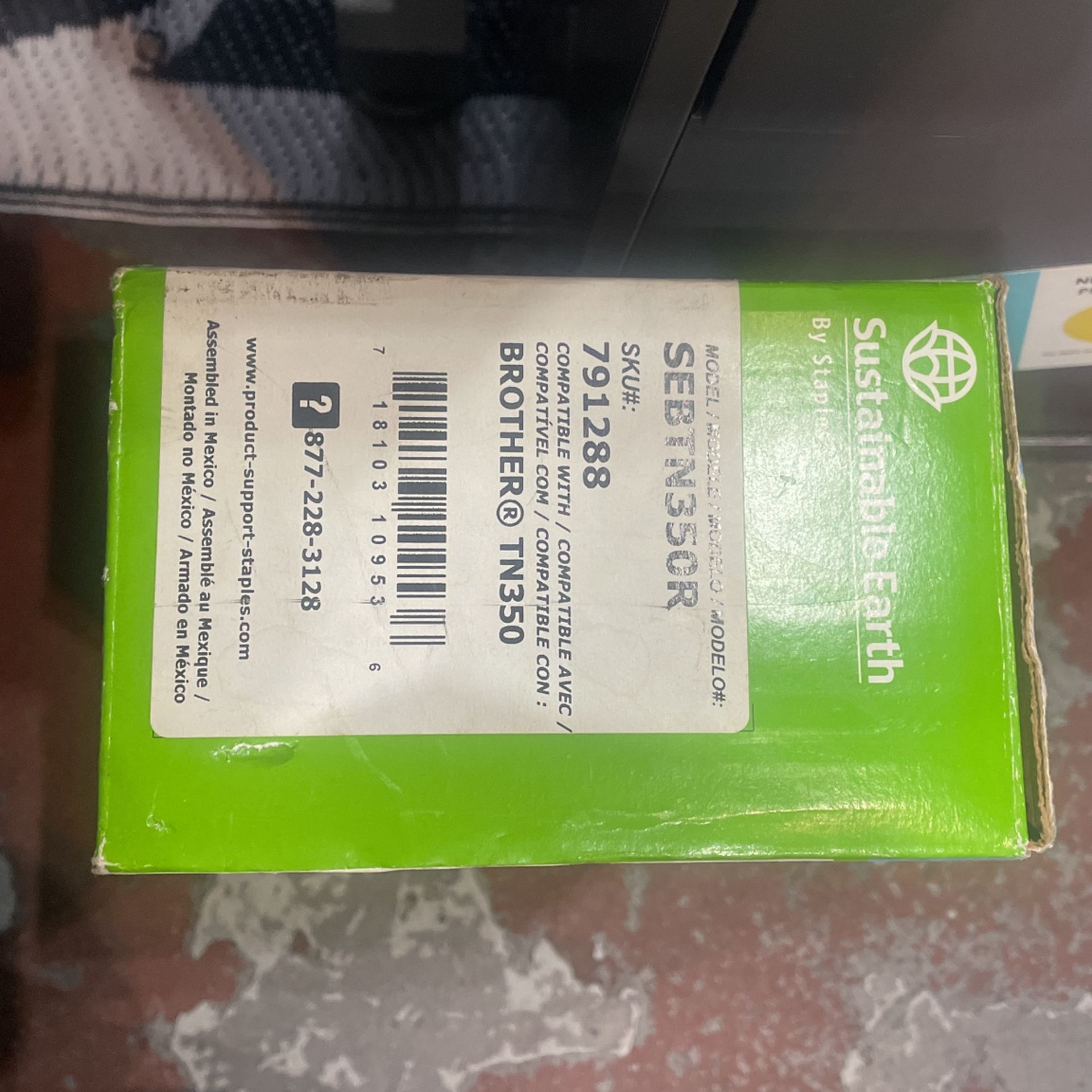 Staples SEBTN350R Laser Toner Cartridge