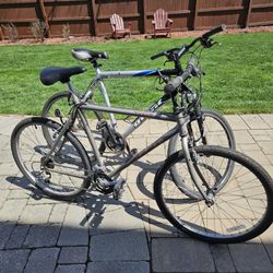 2 Giant Bikes