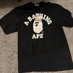 bape shirt black