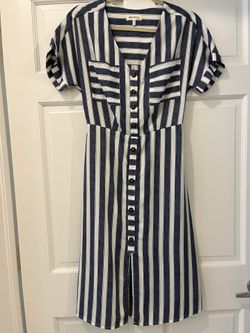 Monteau blue and white striped dress, size M for Sale in Miami, FL - OfferUp Monteau blue and white striped dress, size M for Sale in Miami, FL - OfferUp