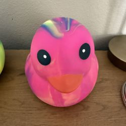 Squishy Tie Die Jumbo Rubber Duck Squeezy Toy Stress Relief SQUUEZY