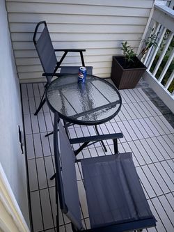 Patio Table & 2 Chairs