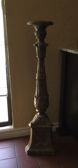 Large Pillar Candle Holder