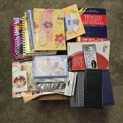 Journals, Stationary, Calculators And Dictionary