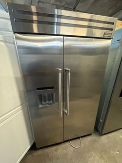 Thermador Stainless Steel Side-by-Side Refrigerator