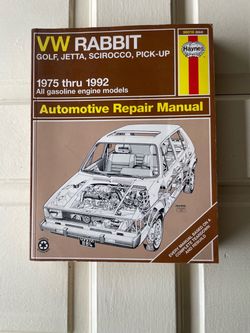 Haynes Repair Manual for 1(contact info removed) VW Rabbit, Golf, Jetta,”SCIROCCO” & Pic-Up!