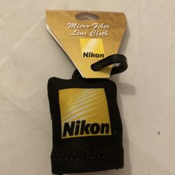 Nikon camera lens cloth with case Microfiber cloth ticks in bag DSLR Digital Point And Shoot