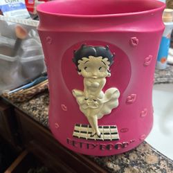 Betty Boop Container Use For Anything  (Rare)