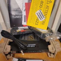 DISH NETWORK WALLY Satellite Receiver & Remote for RV Camping Outdoor Tailgating NEW 