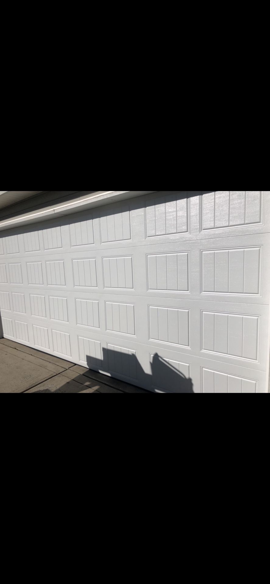 NEW GARAGE DOOR 16x7