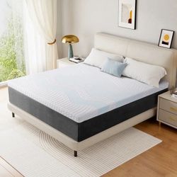 14" King Size Medium Pocket Spring Hybrid Mattress with CertiPUR-US Certified Foam