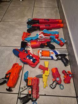 Kids toy guns lot