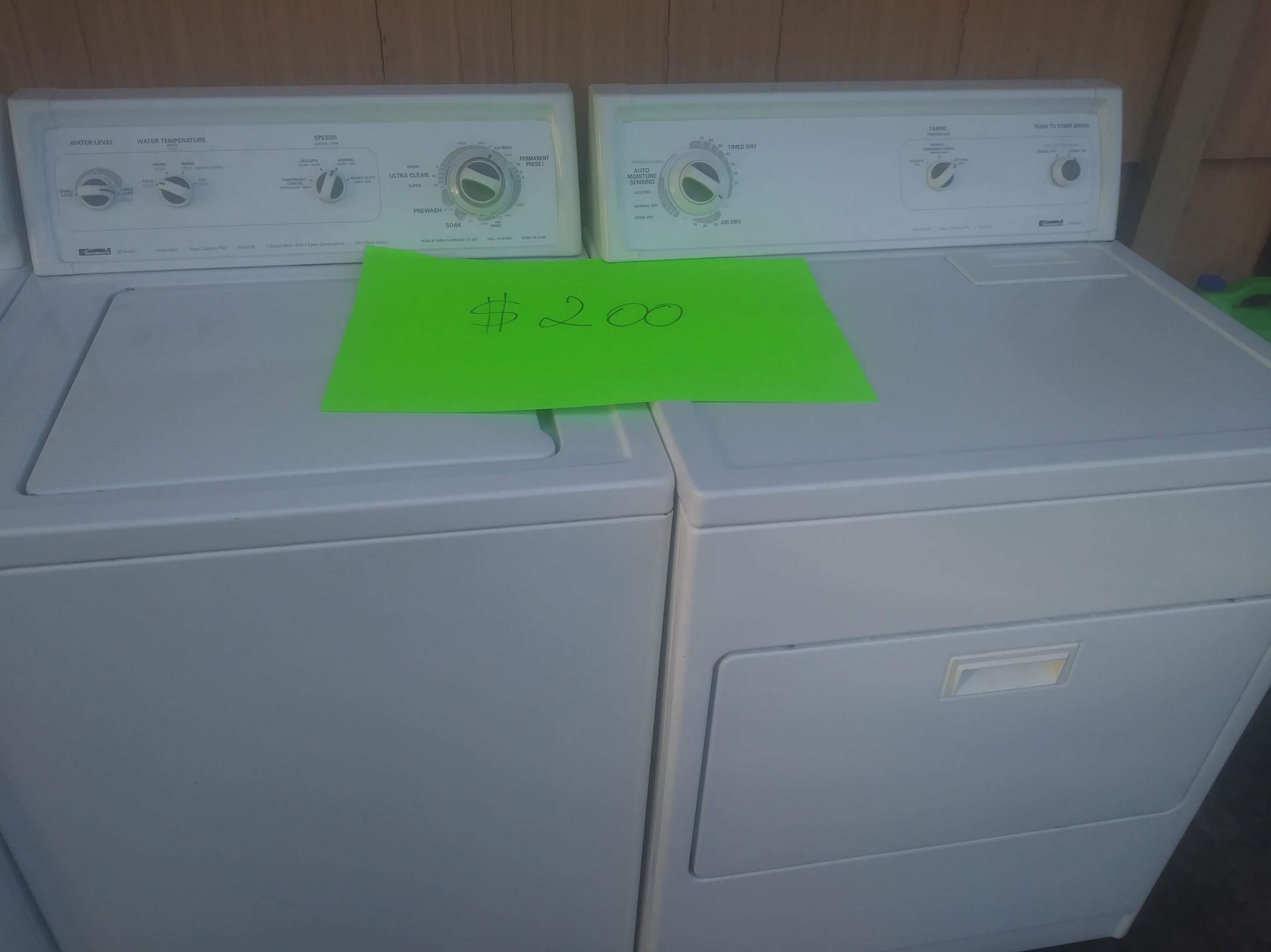 Washer and dryer