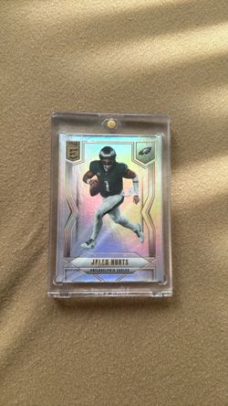 Jalen Hurts Donruss Elite Holo Trading Card