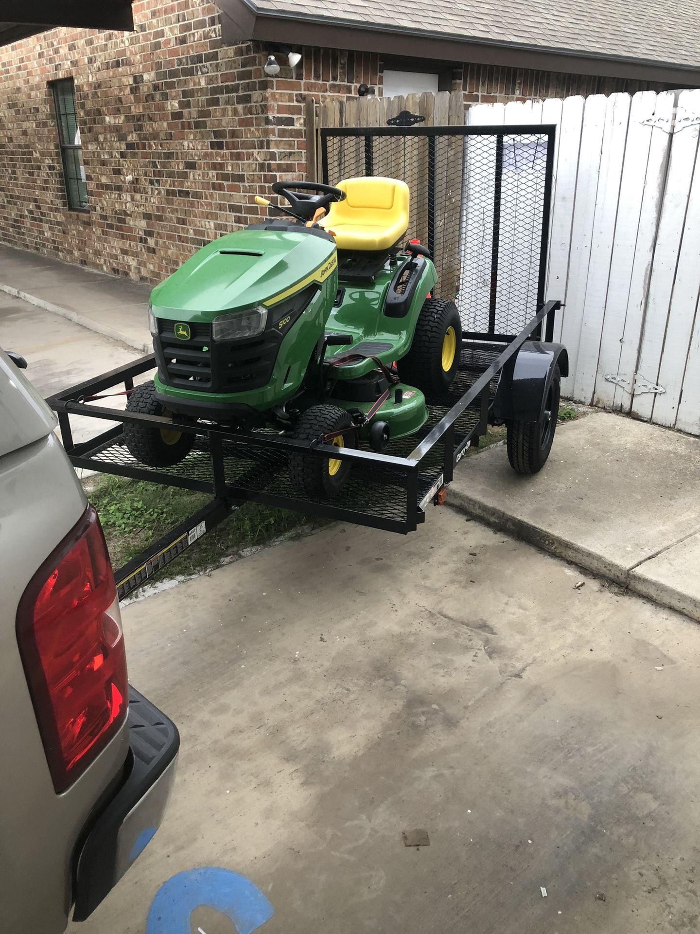 Tractor mower