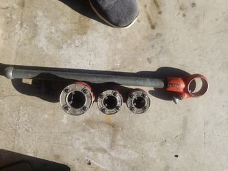 Ridgid Pie threader And Dies