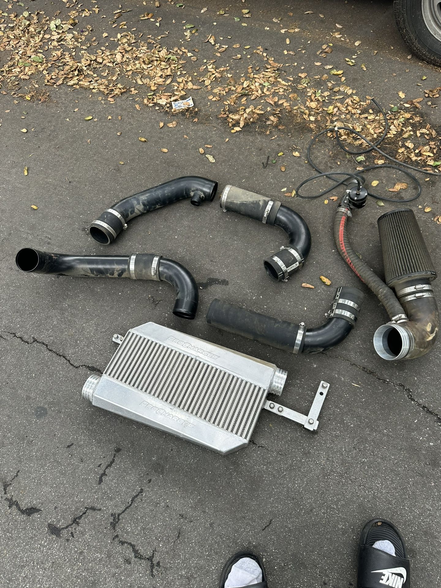 Pro Charger, Inner Cooler And Piping For A Fox Body Mustang 87-93