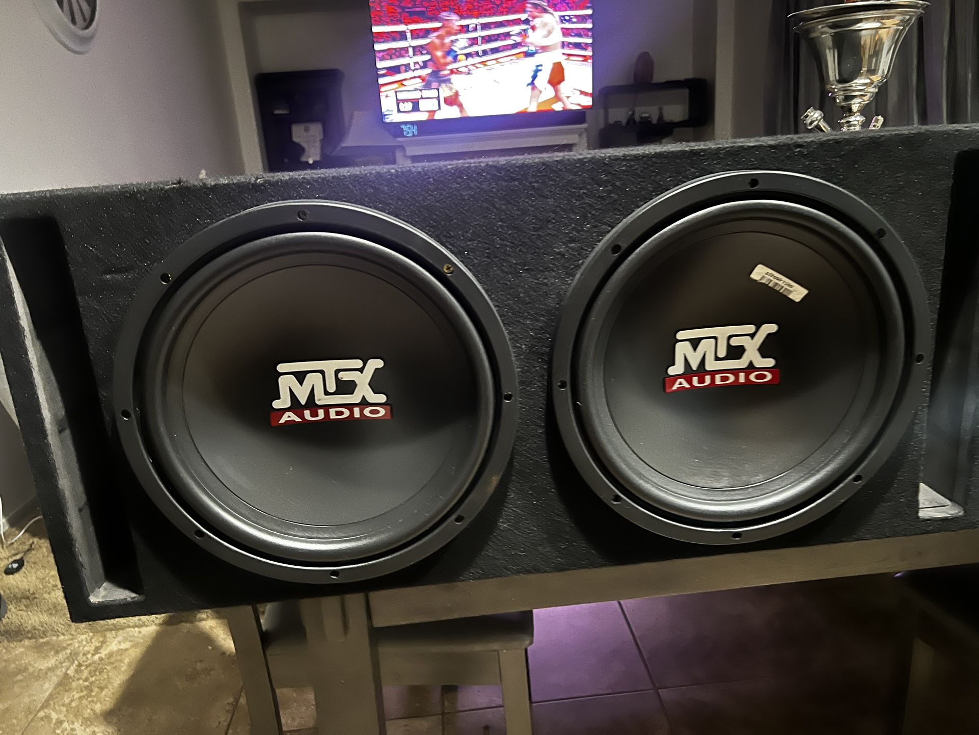 Dual Mtx Audio Subs Ported Box