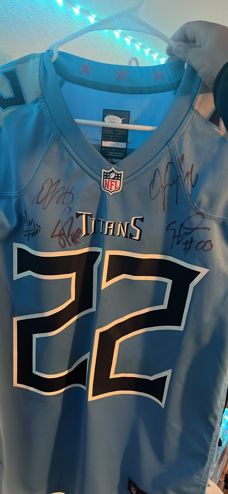 Derrick Henry Auto Jersey