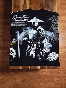 Civil Regime/Mortal Kombat "Raiden" Men's Black 199X Fit Tee
