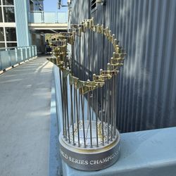 Dodgers World Series Trophy