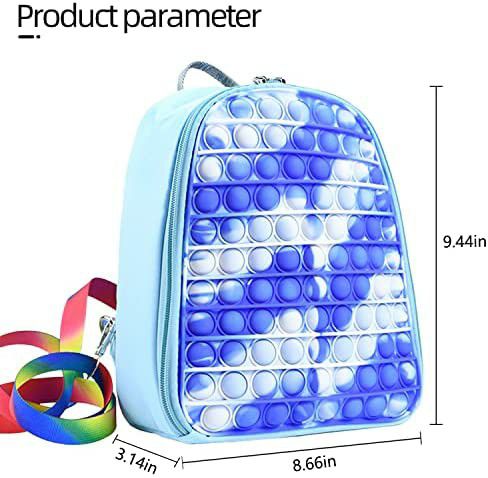 Push Pop Bubble Fidget Backpack