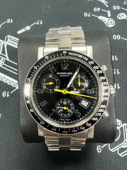 Raymond Weil Geneve Chronograph Tachymetre Watch