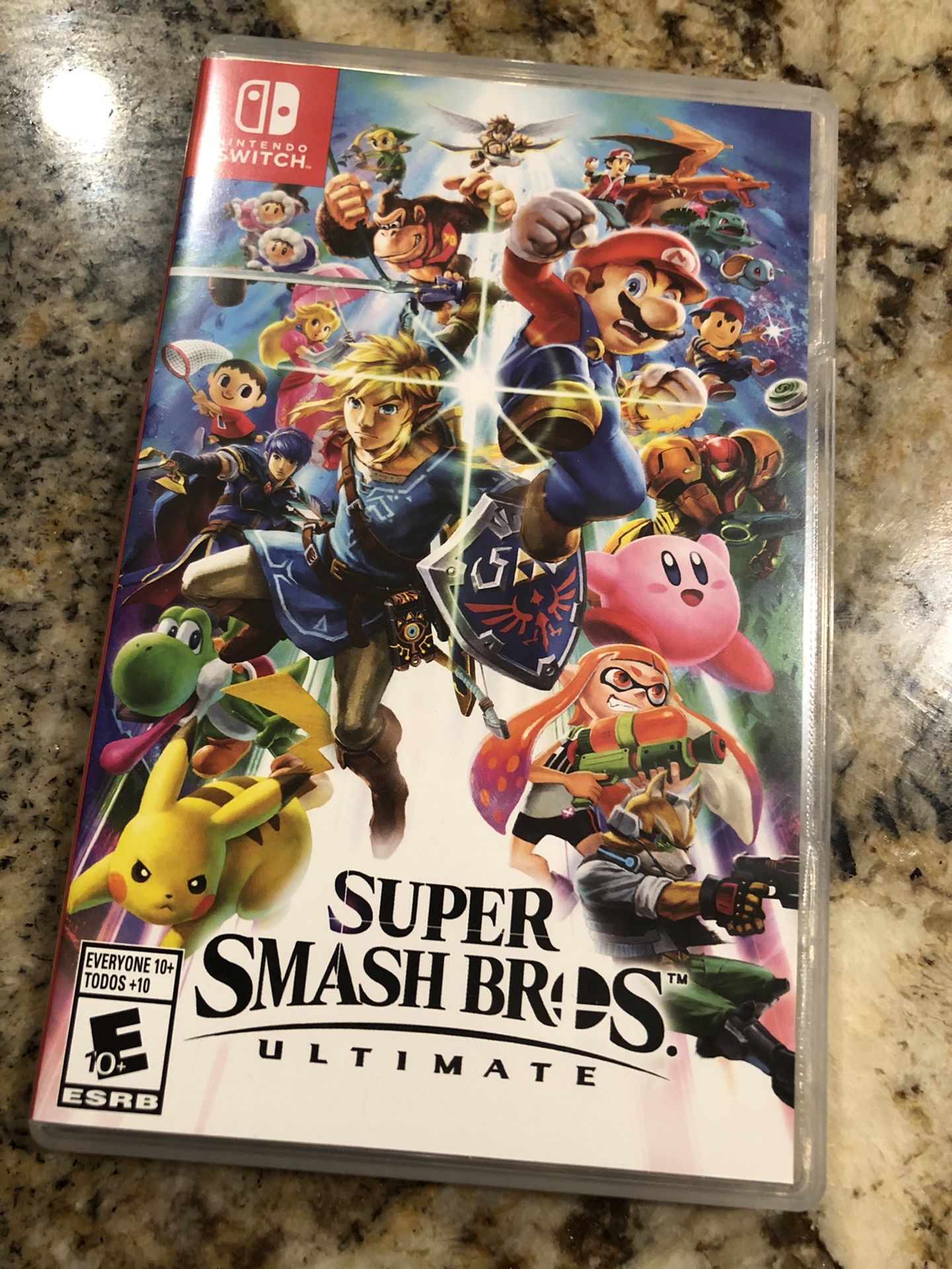 Super Smash Bro’s Nintendo switch