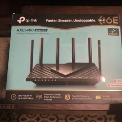 Tp Link Router AXE5400 Archer AXE 75