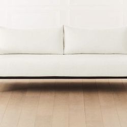 CB2 Una Ivory Sofa Bed sleeper sofa