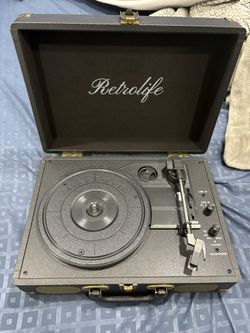 Briefcase Record Player