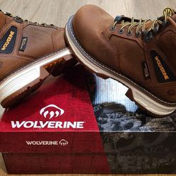 Wolverine Work Boots Size 8.5 And 9 For Men 