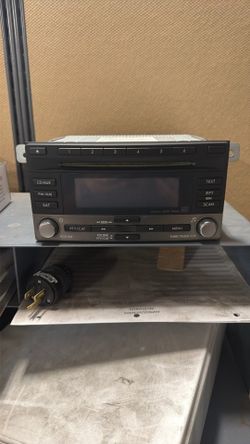 2008-2011 Subaru Impreza AM FM Radio mp3 CD XM Capability 86201FG600 CZ601U1