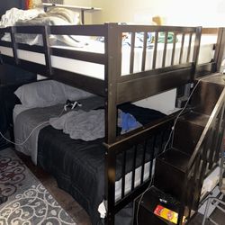 Full Bunk Bed With Mattress