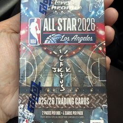 2025-26 Topps Chrome Cactus Jack Basketball NBA All-Star Game Exclusive IN HAND