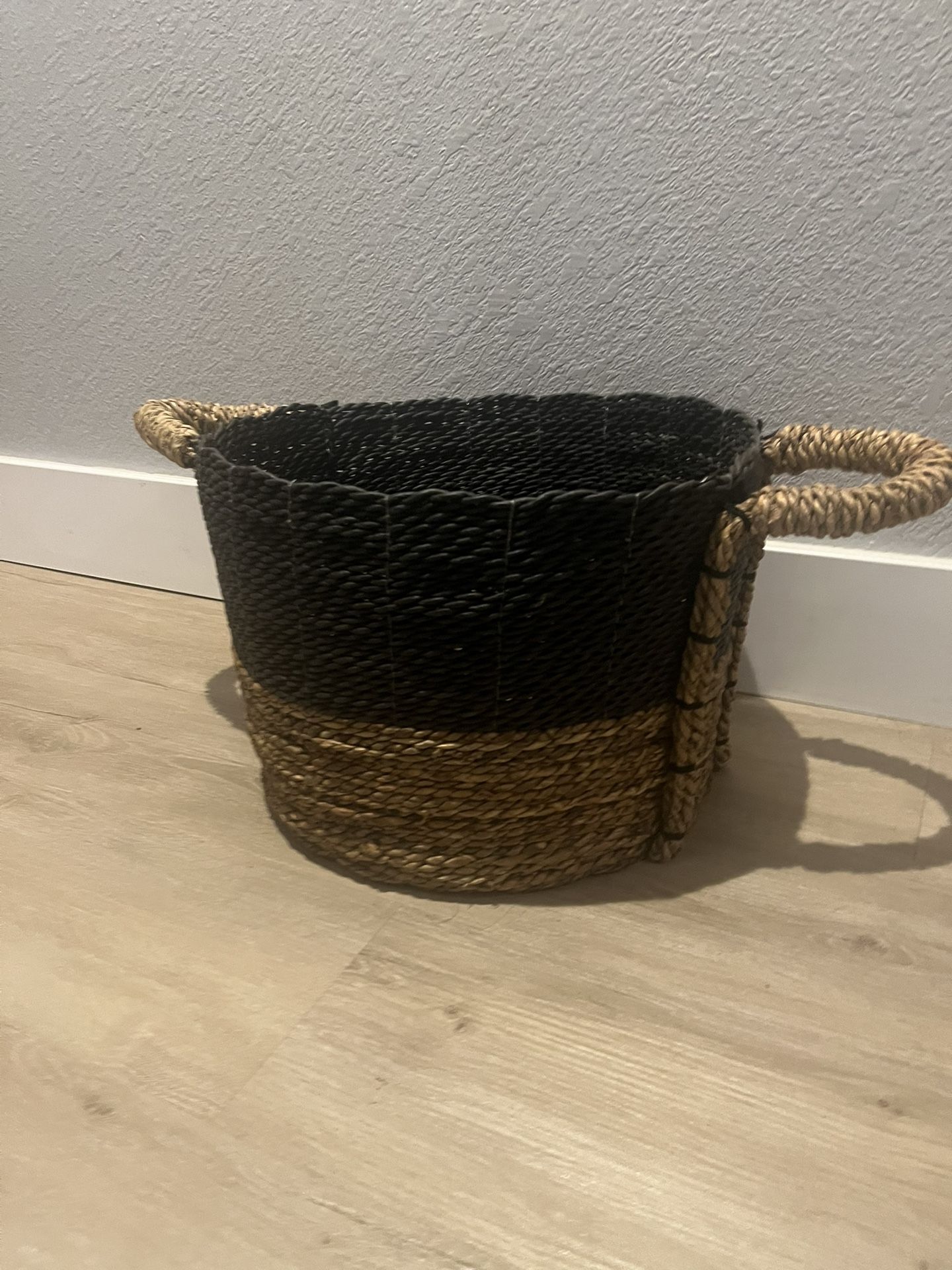 Round Woven Storage Basket