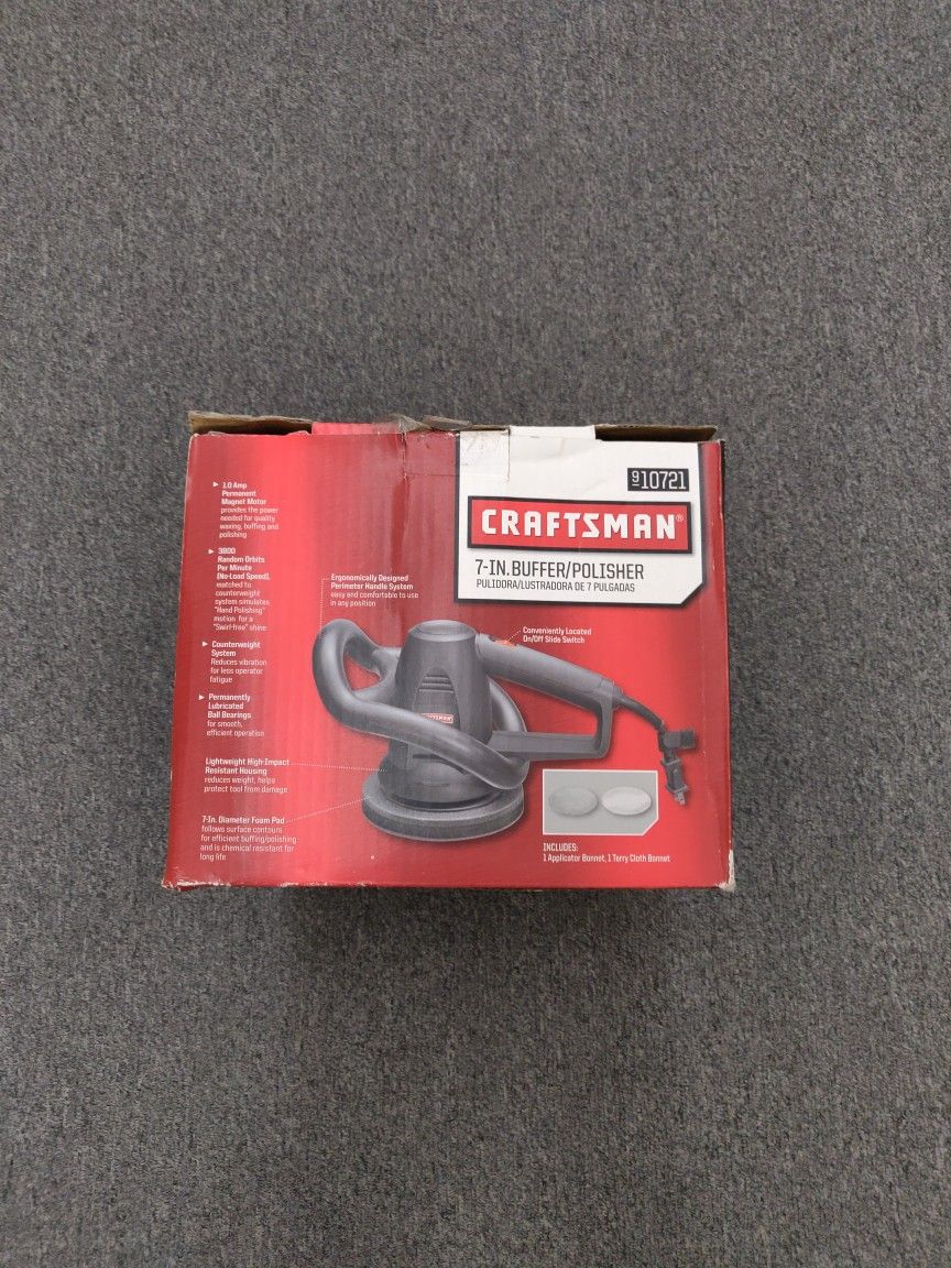 Craftsman 7 Inch Buffer Polisher