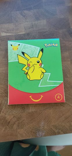 McDonalds Happy Meal Pokémon Card Set