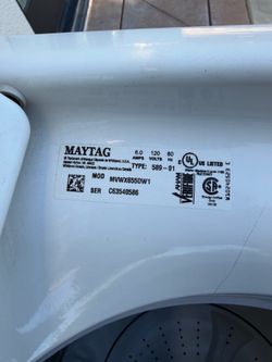 Maytag washer