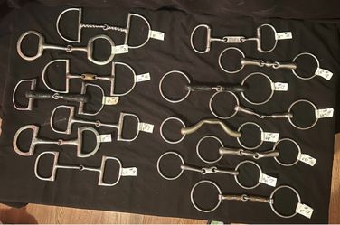 Horse Bits – Variety of Styles & Sizes – $25 Each