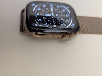 Apple Watch Series 11 (GPS+Cellular) 46MM Titanium Gold