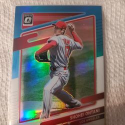 Shohei Ohtani Baseball Card